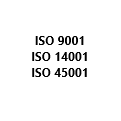 ISO Accreditations